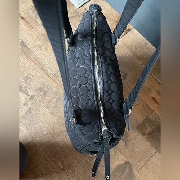 Vera Bradley black quilted dbl handle shopper tote - Picture 11 of 12